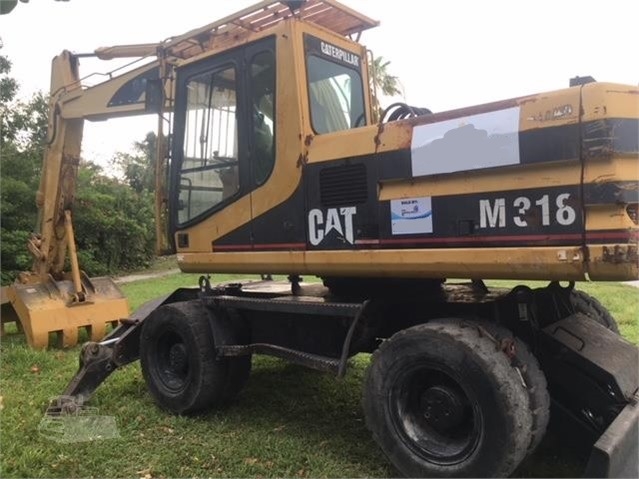 Excavadora Sobre Ruedas Caterpillar M318