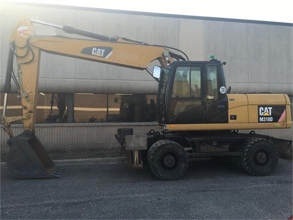 Wheeled Excavators Caterpillar M318D