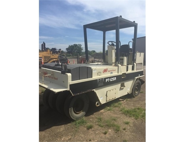 Compactors Tires Asphalt Ingersoll-rand PT125R