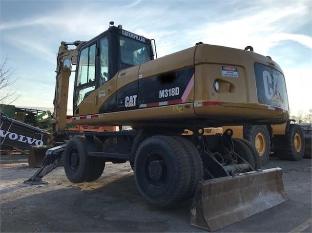 Excavadora Sobre Ruedas Caterpillar M318D