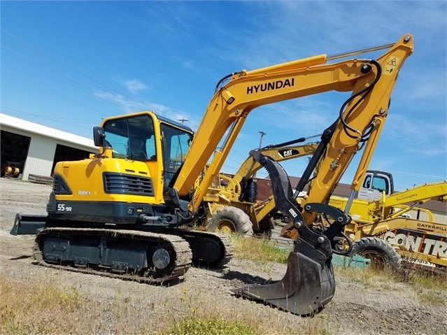 Excavadoras Hidraulicas Hyundai ROBEX 55 de medio uso en venta Ref.: 1513290536782779 No. 2