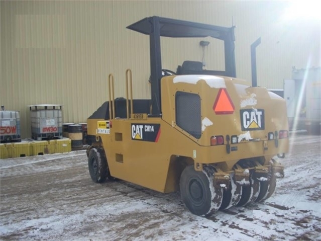 Compactors Tires Asphalt Caterpillar CW14