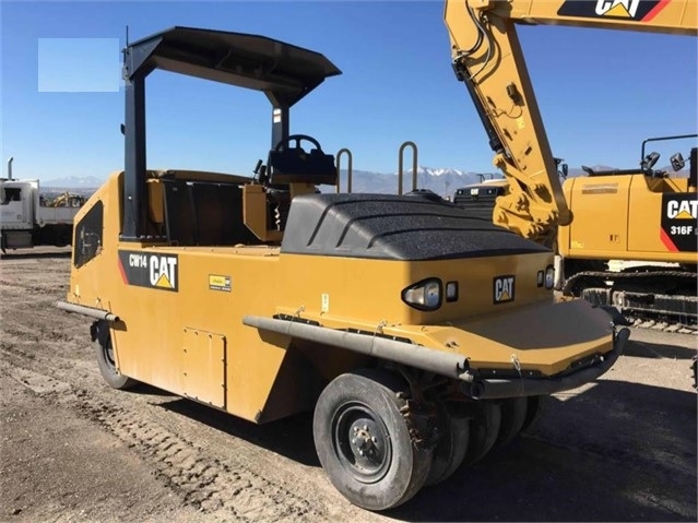 Compactors Tires Asphalt Caterpillar CW14