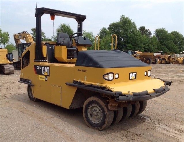 Compactors Tires Asphalt Caterpillar CW14