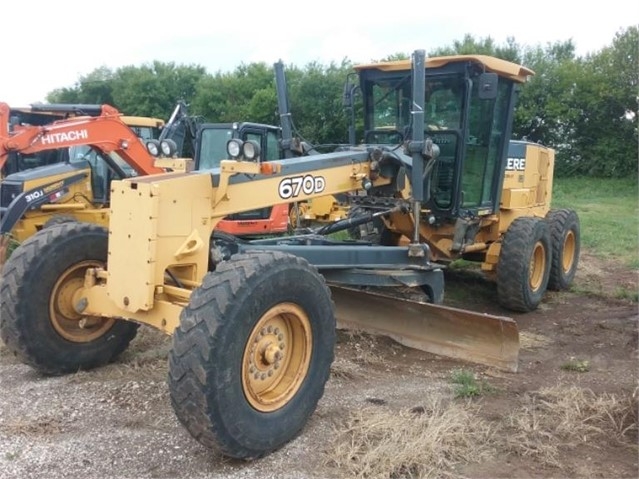 Motoconformadoras Deere 670D