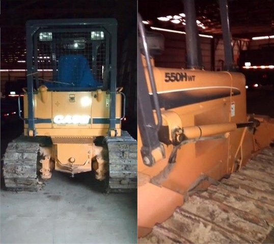 Dozers/tracks Case 550H