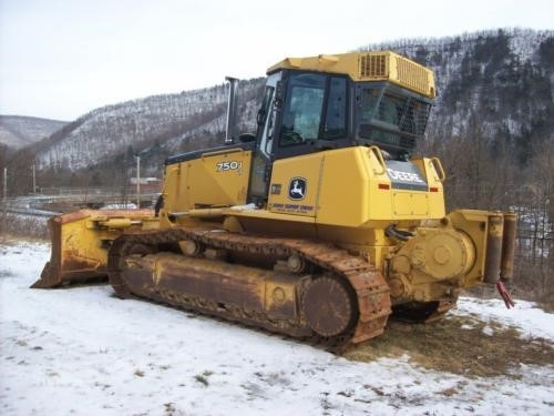 Tractores Sobre Orugas Deere 750J