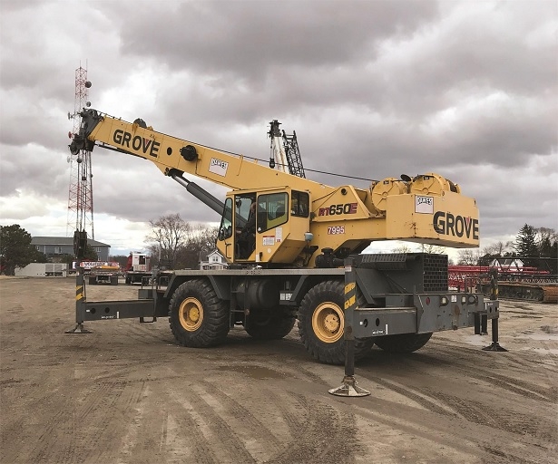 Gruas Grove RT650E