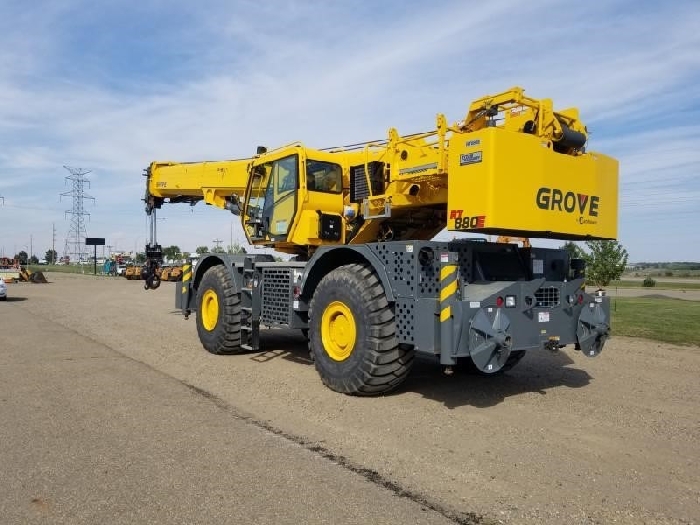 Gruas Grove RT880E en venta, usada Ref.: 1565383048333477 No. 3