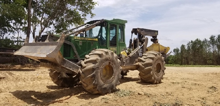 Forestales Maquinas Deere 848H