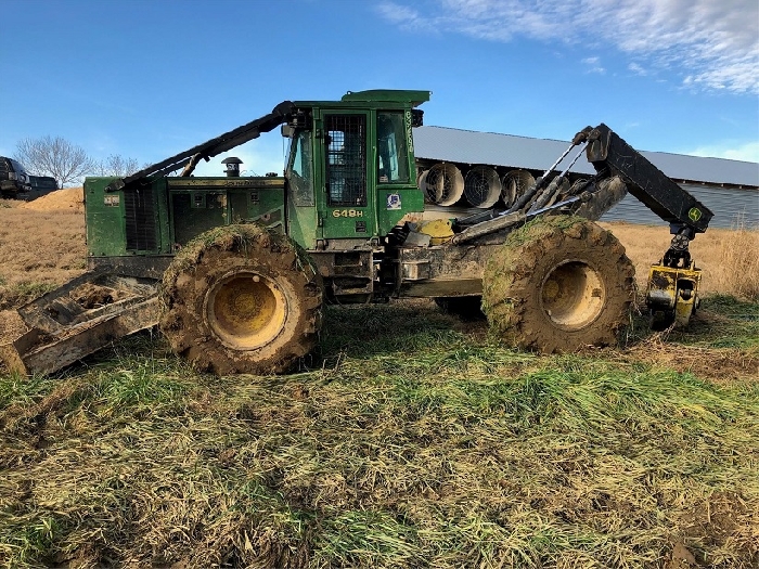 Forestales Maquinas Deere 648H