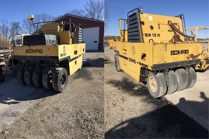 Compactadora Con Llantas Bomag BW12R