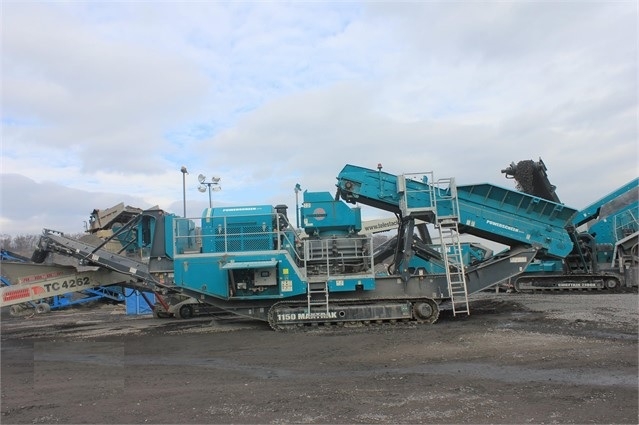 Crushing Machines Powerscreen 1150 MAXTRAK