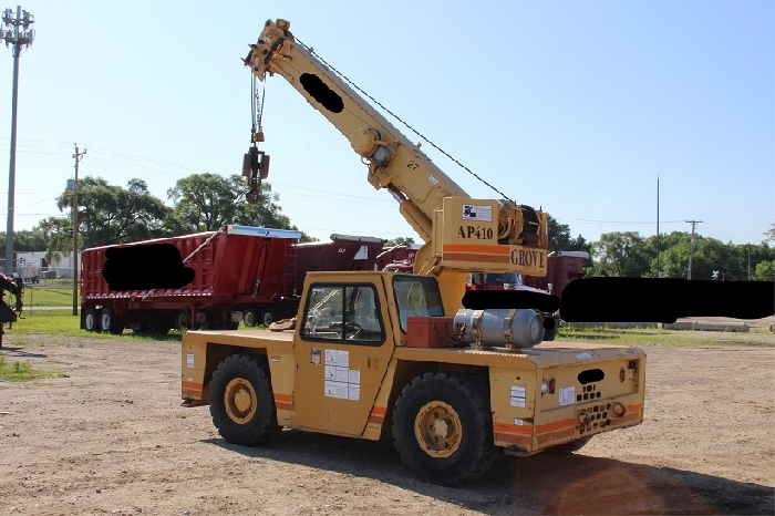 Gruas Grove AP410 en optimas condiciones Ref.: 1585770047347353 No. 2