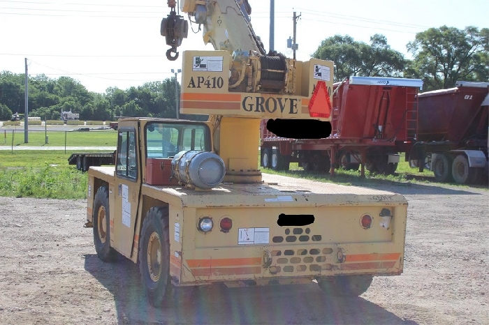 Gruas Grove AP410 en optimas condiciones Ref.: 1585770047347353 No. 3