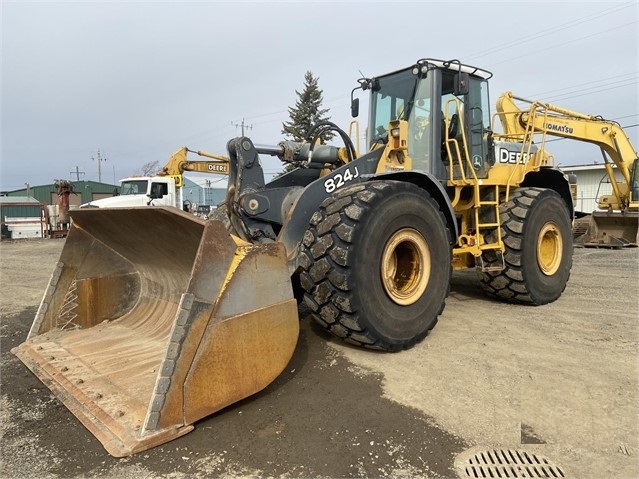 Cargadoras Sobre Ruedas Deere 824J en venta, usada Ref.: 1586400810577652 No. 2