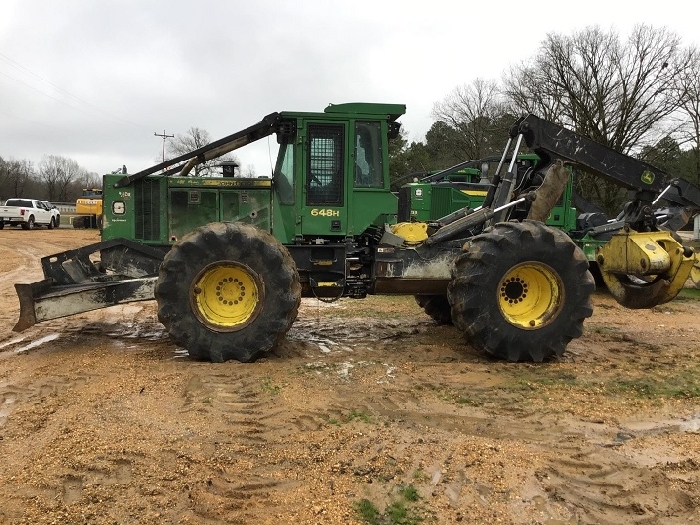 Forestales Maquinas Deere 648H