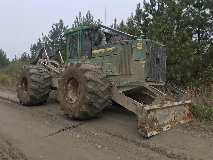 Forestales Maquinas Deere 648L