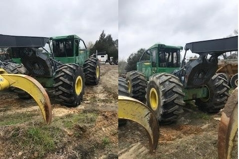 Forestales Maquinas Deere 848L