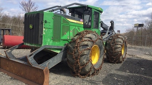 Forestales Maquinas Deere 748L