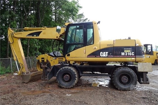 Excavadora Sobre Ruedas Caterpillar M316C