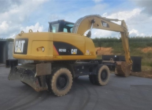 Excavadora Sobre Ruedas Caterpillar M316D importada en buenas con Ref.: 1602614883925617 No. 3