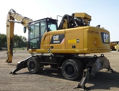 Excavadora Sobre Ruedas Caterpillar MH3024 usada de importacion Ref.: 1602782693638855 No. 4