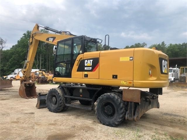 Excavadora Sobre Ruedas Caterpillar M322F en venta, usada Ref.: 1602786372322417 No. 4