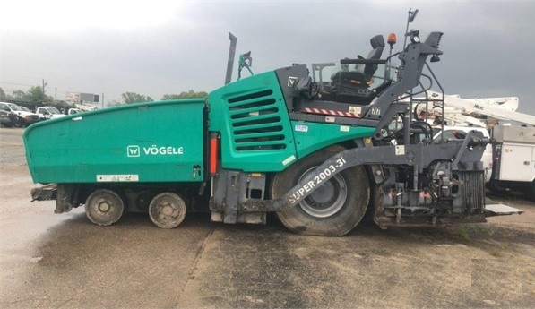 Pavimentadoras Vogele SUPER 2003