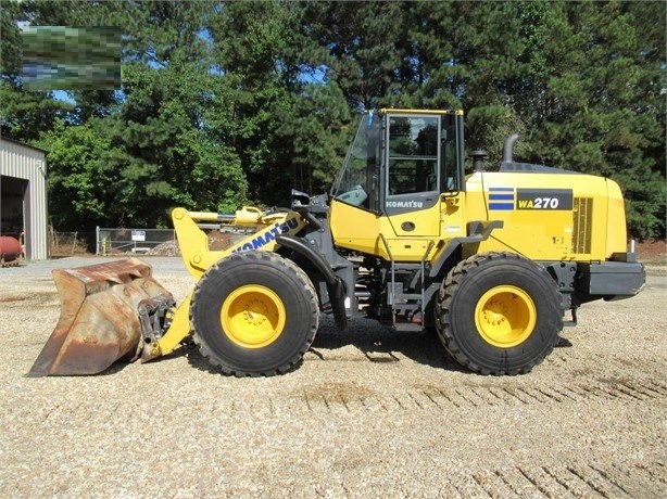 Cargadoras Sobre Ruedas Komatsu WA270