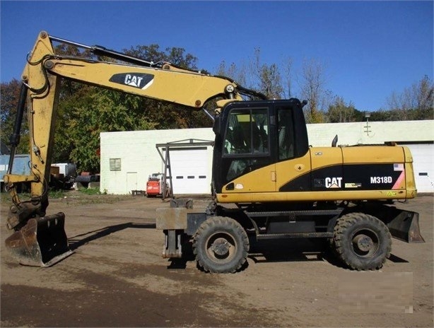 Excavadora Sobre Ruedas Caterpillar M318D