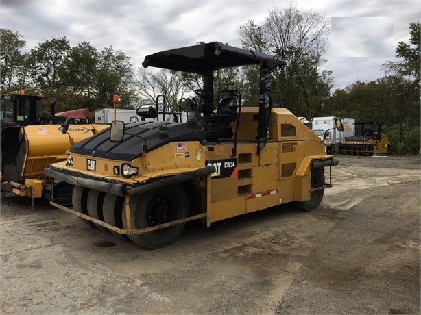 Compactors Tires Asphalt Caterpillar CW34