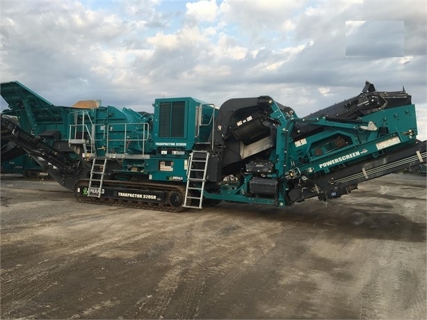 Crushing Machines Powerscreen TRAKPACTOR 320