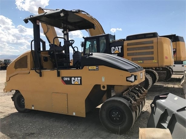 Compactors Tires Asphalt Caterpillar CW16