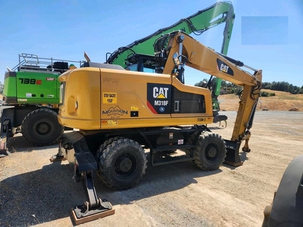 Excavadora Sobre Ruedas Caterpillar M318 seminueva Ref.: 1727977355494531 No. 2