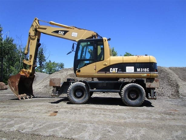 Excavadora Sobre Ruedas Caterpillar M318C usada a la venta Ref.: 1727978091573472 No. 4